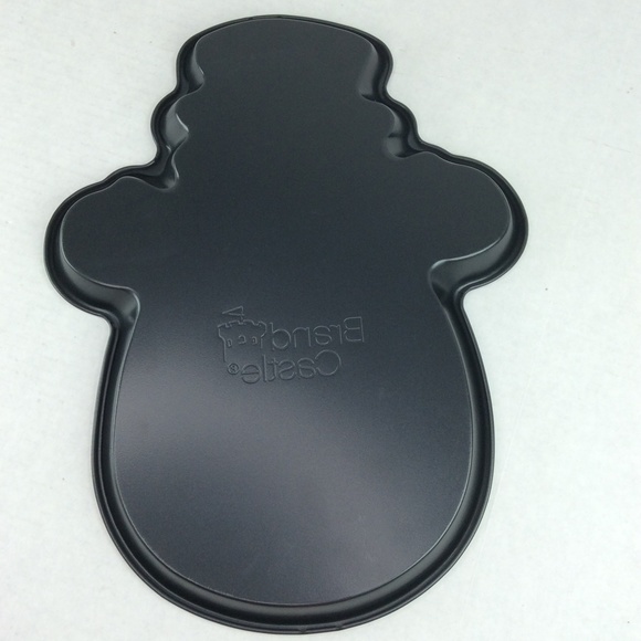 Brand Castle Nonstick Baking Sheet Frosty Snowman Profile - Picture 3 of 6
